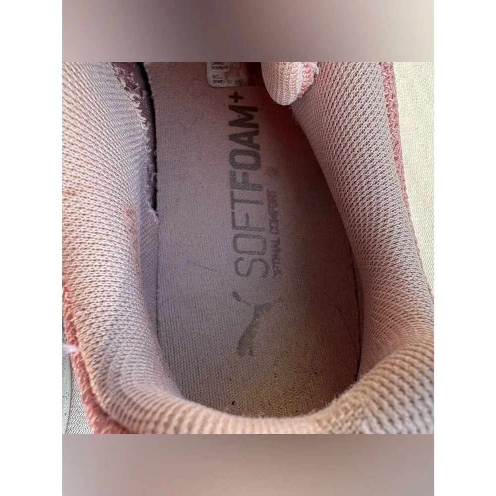 Puma Women's Knit Lace-Up Sneakers - Rose Taupe
